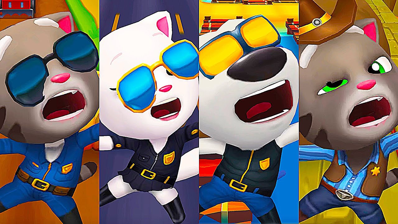 Funny Fails - Talking Tom Gold Run Gameplay | Talking Tom Gameplay 2026