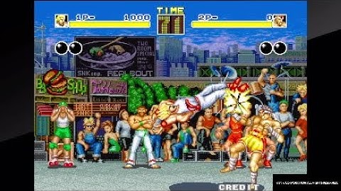 Fatal Fury - Andy Bogard Special Moves
