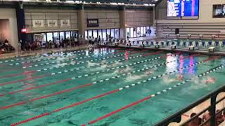 Joshua Lee 100 M Freestyle LCM 59 seconds. 2nd place