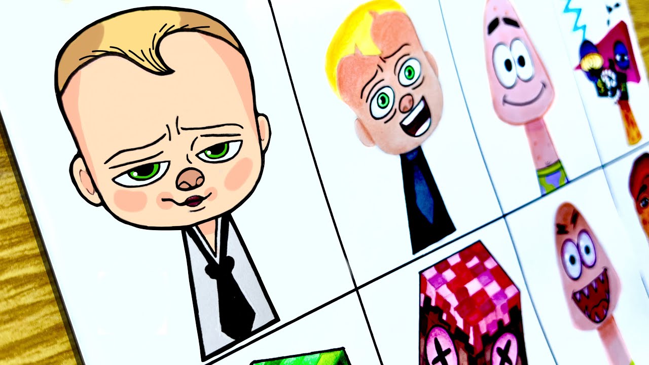 Рисунок Incredibox Sprunki OC: Normal VS Horror / NEW My Sprunki OC Phase