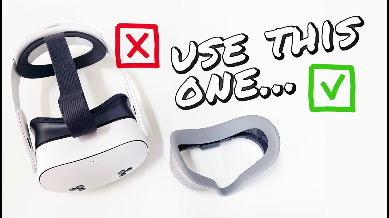 Дышащий лицевой интерфейс Meta Quest 3S