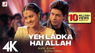 Yeh Ladka Hai Allah | K3G | @alkayagnik3875| @RealUditNarayan | Shah Rukh Khan | Kajol | 4k
