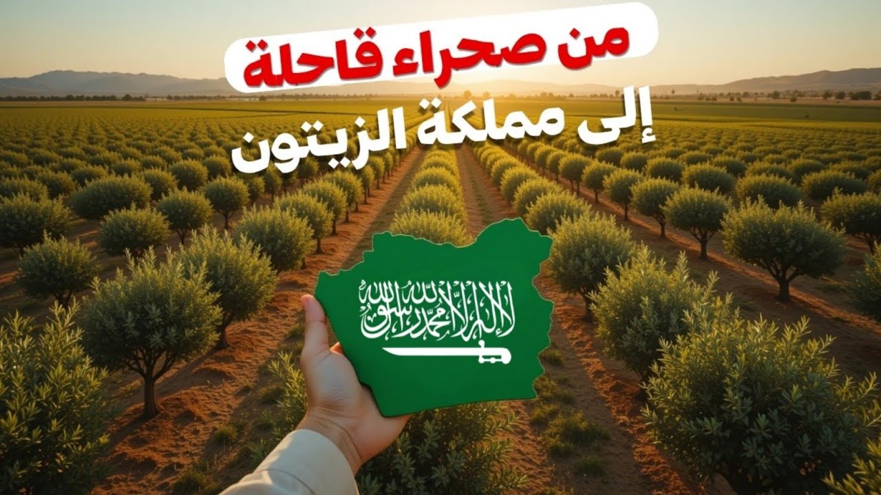 السعودية تحول الصحراء إلى مملكة الزيتون! كيف أصبحت الجوف عاصمة الزيتون؟