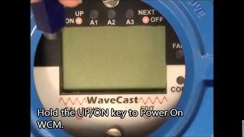 SenSmart 7000 Power On