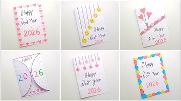 🥰 No Glue No Scissors 🥰 New Year Gift 2026 • how to make new year gift • diy new year greeting card 