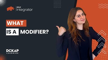 What is a Modifier? | DCKAP Learning | Simplifying Commerce for Distributors