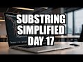 Learn SQL SUBSTRING Function | Day 17 of 30 Days SQL Challenge for Beginners