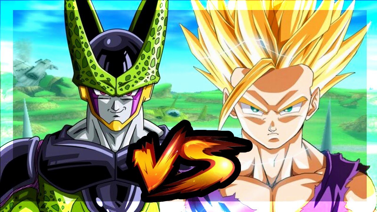 Gohan Vs Celular Super Saiyan 2 Gohan SSJ2 Vs Cell 1080p | Dragon Ball