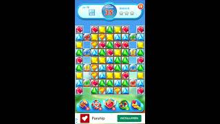 Jewel Crush 💎 - Jewels & Gems Match 3 Legend 2020 Level 76 ⭐⭐ no Booster 👑 Android Gameplay ✅ screenshot 4
