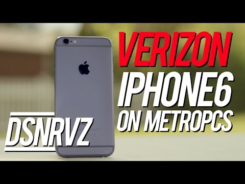 Using a Verizon iPhone 6 on metroPCS!
