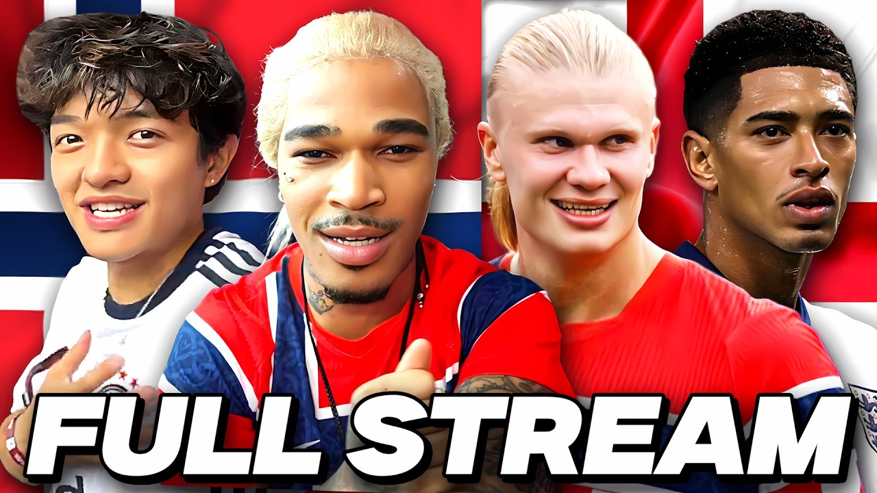 11 JULY - At World Cup With Jason, Twitter, Norway Vs. England [FULL STREAM]