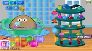 ღ Pou Bathing - Baby Game for Kids 2014 screenshot 4