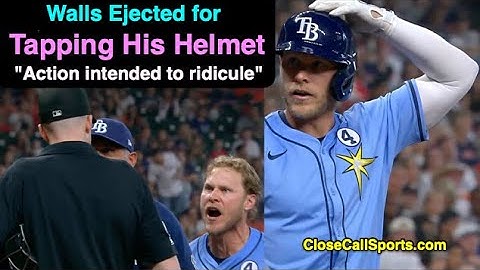 E58 - Taylor Walls Ejected After Tapping His Helmet for ABS Challenge on Nic Lentz