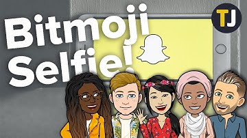 Changing Your Bitmoji Selfie and Post in Snapchat!