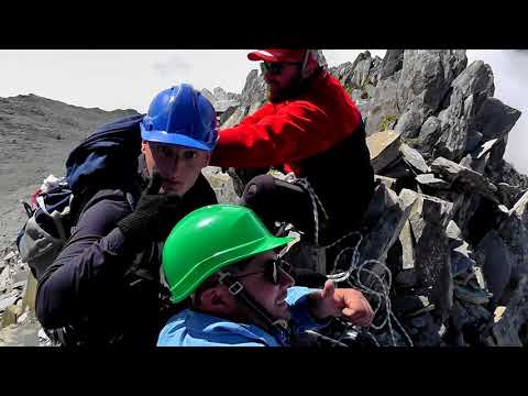 მწვერვალი დედა ენა (გოგებაშვილი). Our expedition on the Deda ena (Gogebashvili) peak