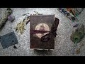 Woodland witch grimoire - custom made junk journal flip- through