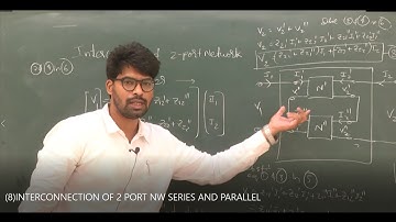 2-port Network lec-8(INTERCONNECTION OF 2 PORT N/W SERIES AND PARALLEL)
