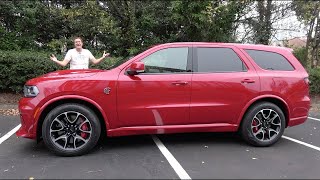 Dodge Durango Hellcat 2021 года - это безумнейший трёхрядный внедорожник на свете