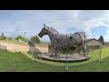 📍 4K 360° VR | Immersive Travel Experience | Cheval en Bois Chateau Louis XI La Côte-Saint-André