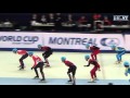 2015-16 ISU WC1 Montreal Mens 5000m Relay - Heats - Heat 3