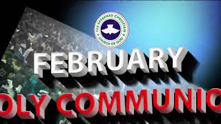 RCCG 2024 FEBRUARY HOLY COMMUNION SERVICE