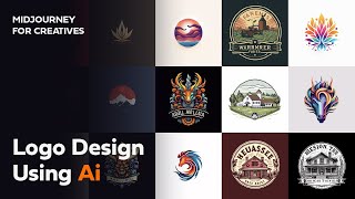 تصميم اللوجو بالذكاء الاصطناعي | Midjourney for creatives