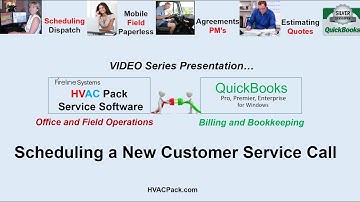 HVAC Dispatch Software - Easy Scheduling for QuickBooks