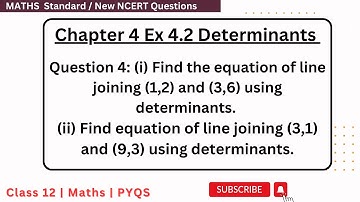 Class 12 Ex 4.2 Q4 Math | Determinants | Q4 Ex 4.2 Class 12 Math | Ex 4.2 Q4 Class 12 Math