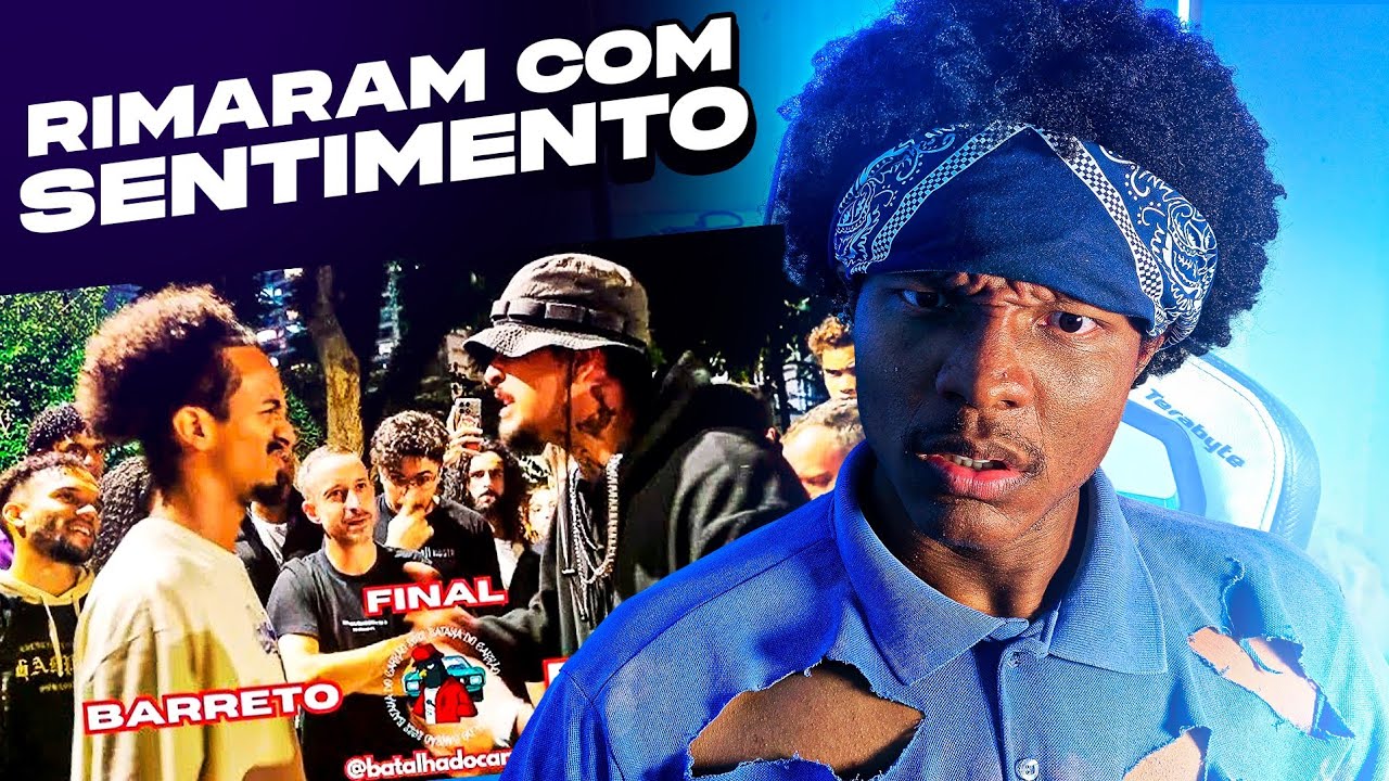 [FINAL HISTÓRICA!🔥] BARRETO X BTC | BARRETO X BROKEN | React | BATALHA DO CARRÃO