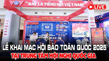 🔴 [TRỰC TIẾP] Lễ khai mạc Hội báo toàn quốc 2025 tại Trung tâm Hội nghị Quốc gia