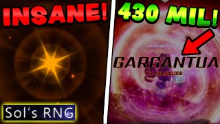 ROLLING GARGANTUA! SOLS RNG ERA 7 LUCKY SPINS!