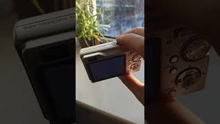 💥Camera Sony Cyber-shot DSC-W90 Silver 8.1MP digital vintage compact retro rare💥WORKing CHEAP💥