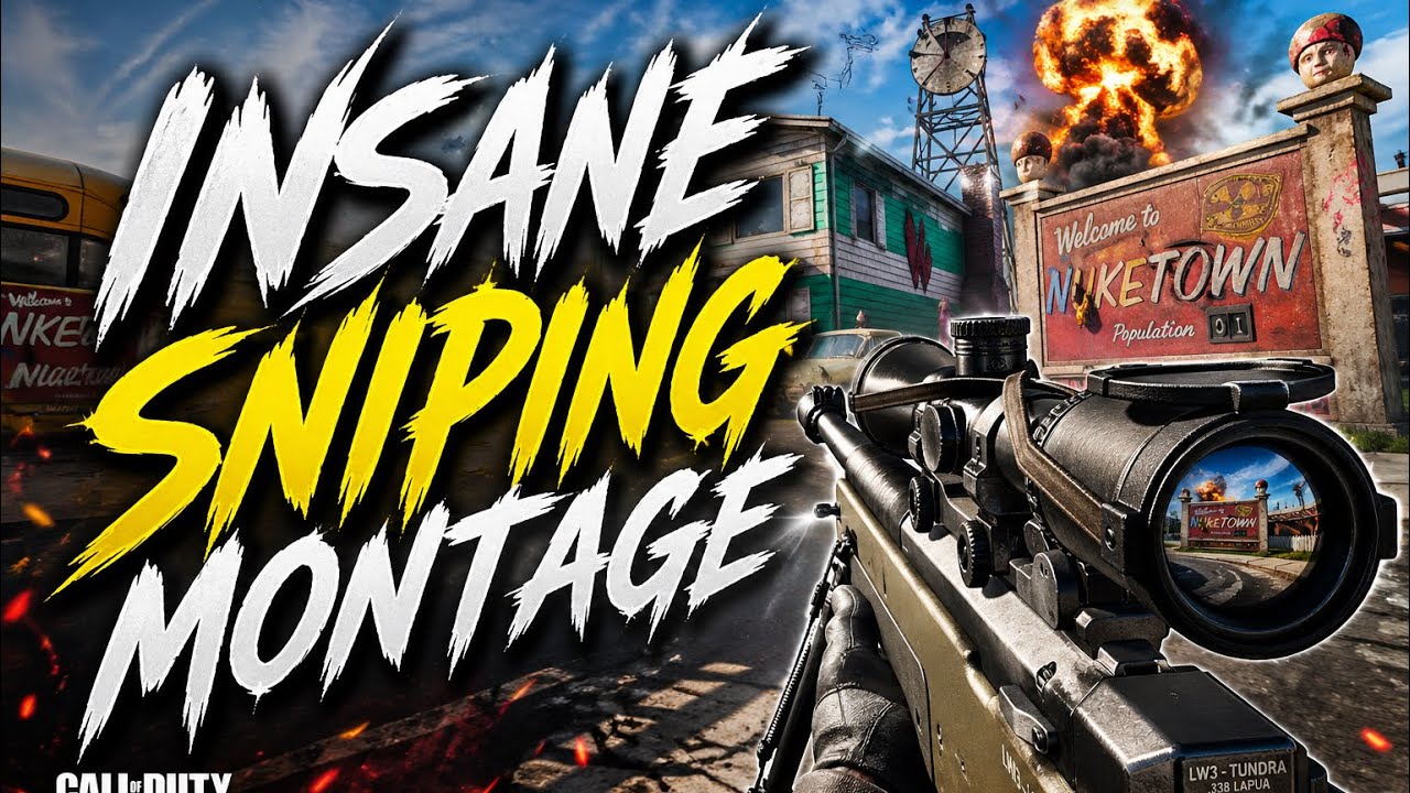 Fun cod Cold War sniping montage - YouTube