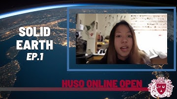 Introduction to Solid Earth - Lesson 1 - HUSO 20-21