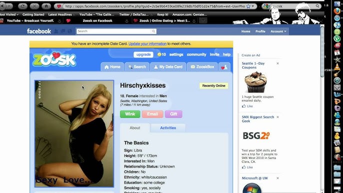 Zoosk dating site app