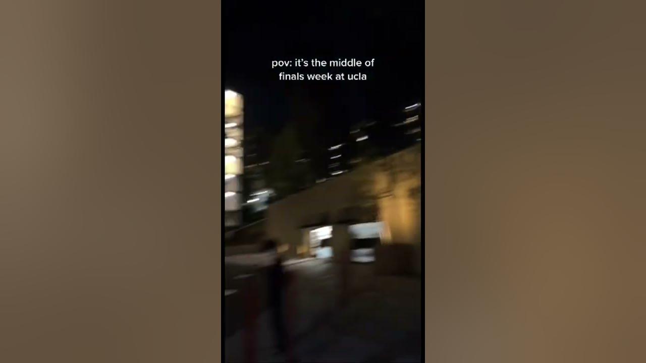 ucla finals week vibes shorts YouTube
