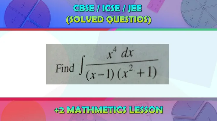 Integration (x^4.dx)/((x-1)(x^2+1))