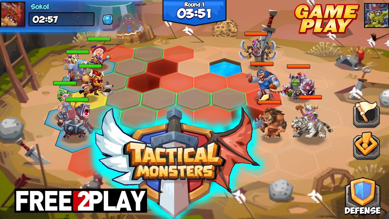 Tactical Monsters - Strategy Edition ★ Gameplay ★ PC Steam [ Free to Play ] PVP/PVE battle game 2021