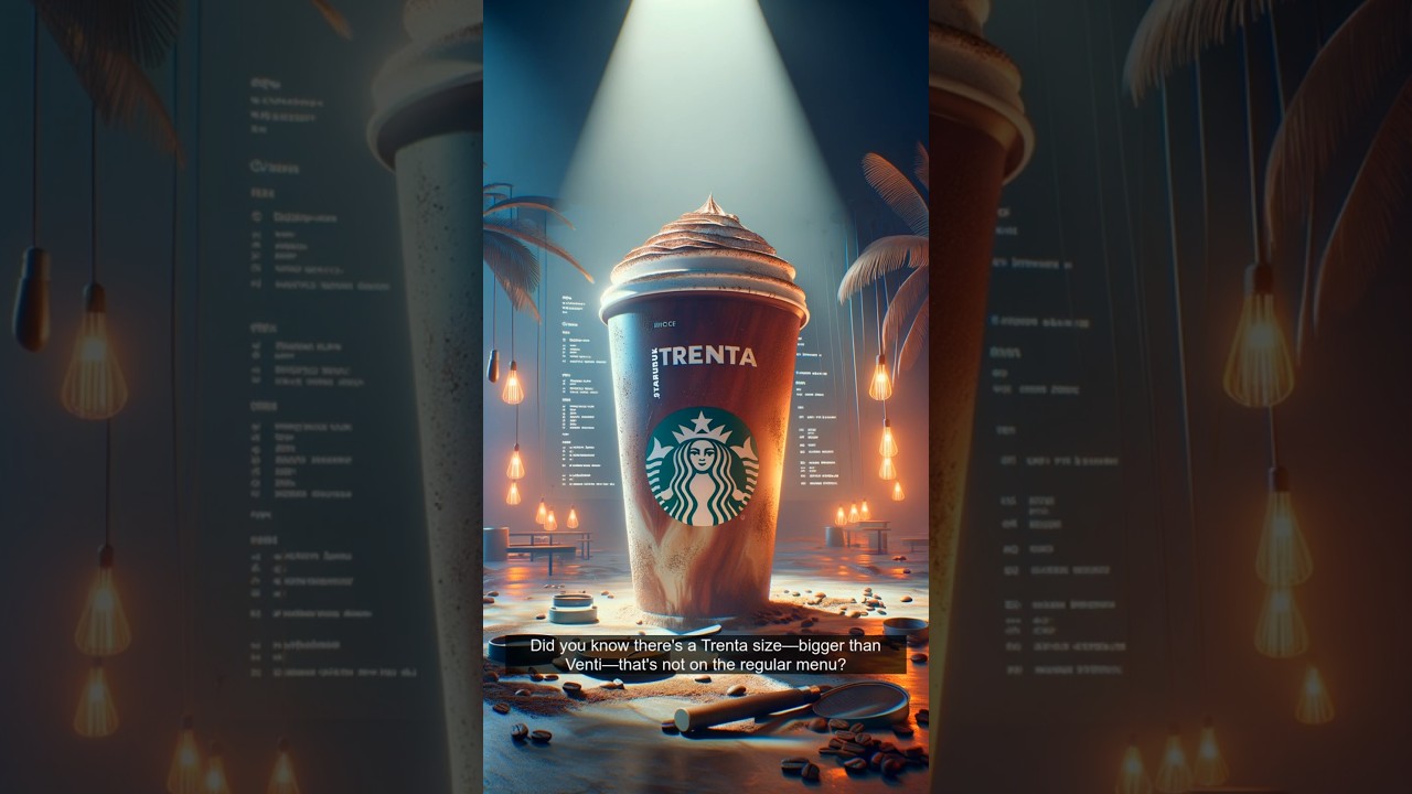 Starbucks Secrets: Unlock the Hidden Menu and the Trenta Size! 