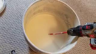 How to Properly Stir Paint w/ Drill