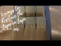 REMOVE & REPLACE TAPE ON TAPE-IN HAIR EXTENSIONS // Alana Faucher