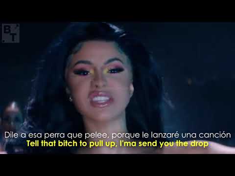 Cardi B – Press (Lyrics + Español) Video Official