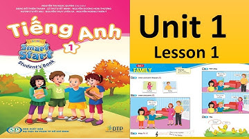 TIẾNG ANH 1- unit 1 family  lesson 1 - i learn smart 1