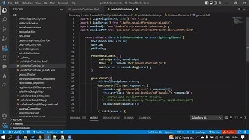 How to Generate PDF File In LWC component with Parameter || Generate PDF file with parameter in LWC