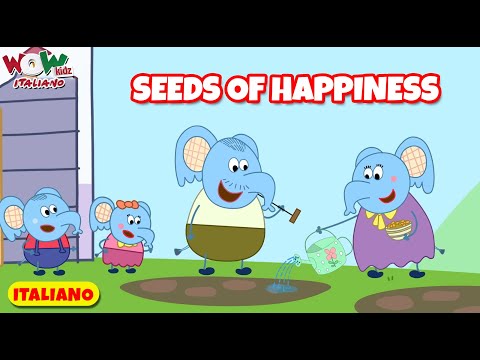 Semi di Felicità | Seeds of Happiness | S01E05 | Happy Elephant in Italian | Cartoon For Kids