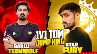 STAR FURY vs BABLU TEENWOLF 1v1🔥 JUMP KING screenshot 2