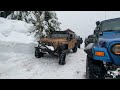 Snow Wheeling to Sled Cabin 2019