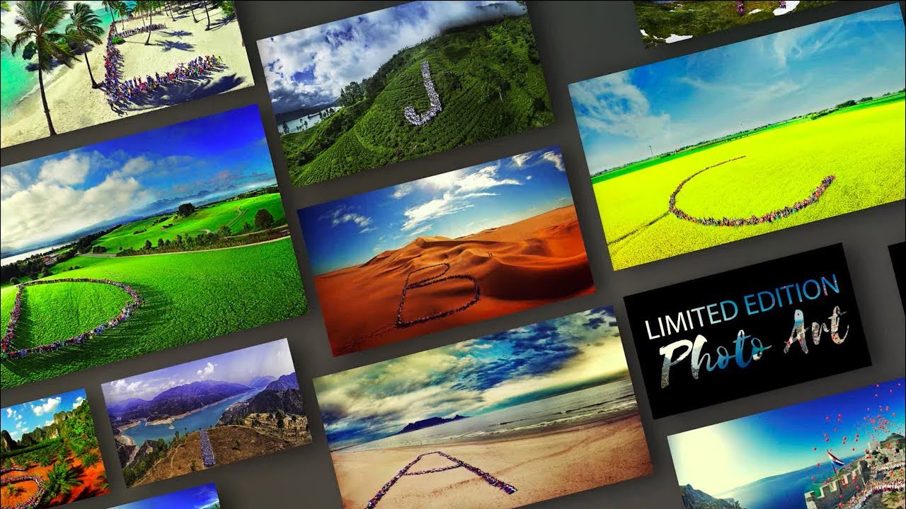 The worlds largest art project for charity ABC Charity promo video