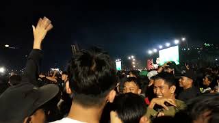 SALING LEMPAR BOTOL!! RICUH NOBAR TIMNAS DI CPI PANTAI LOSARI MAKASSAR