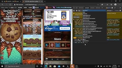 How to get infinity cookies and lumps in Cookie Clicker! (PC only!)